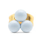 Trio earring 1 pcs - enamel Skyride Blue LULU Copenhagen