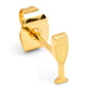 Pop earring 1 pcs - Gold Plated LULU Copenhagen