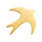 Swallow earring gold plated 1 pcs LULU Copenhagen