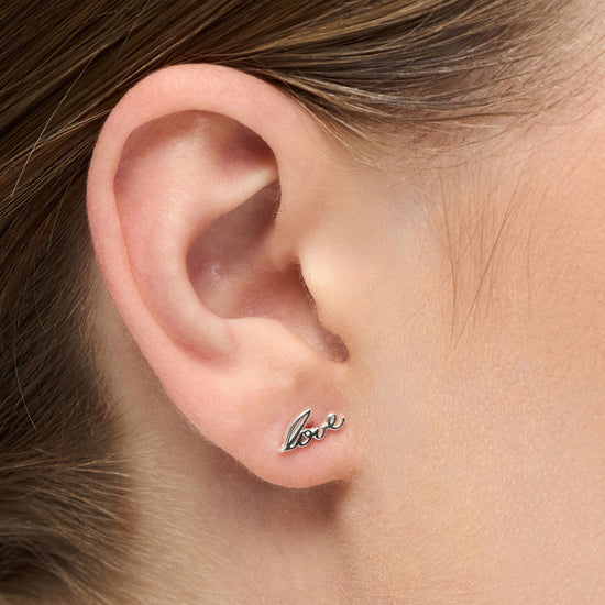 For My Love silver earring 1 pcs LULU Copenhagen