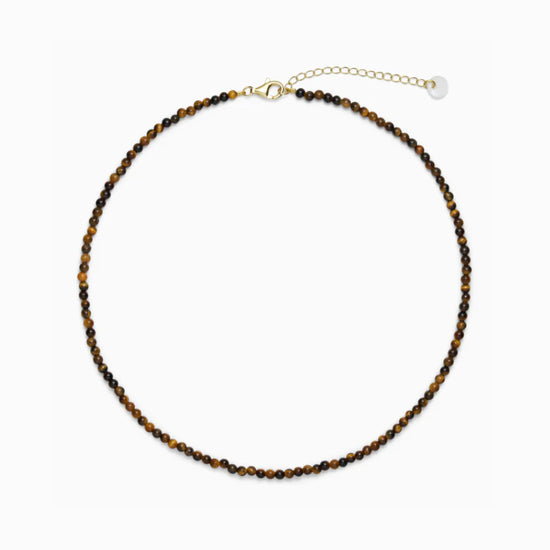 Luna Tiger Eye Halskæde Soï