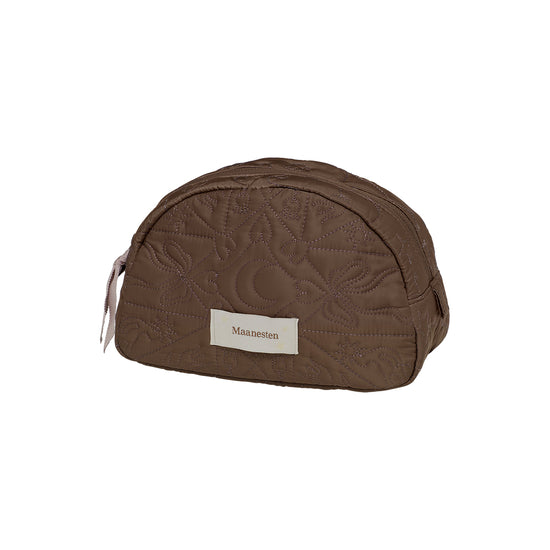 Makeup Bag Medium Brown Maanesten