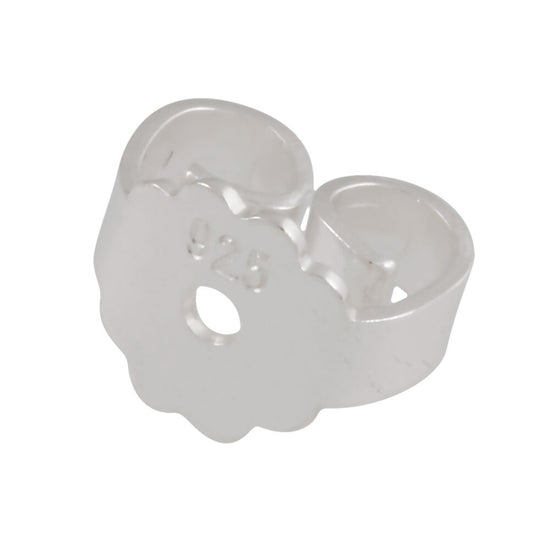 Bagmekanik 6,5mm sølv - 4 stk.