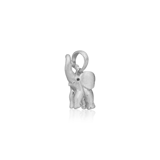 Elefant vedhæng Rho. sølv 10mm TuaMea