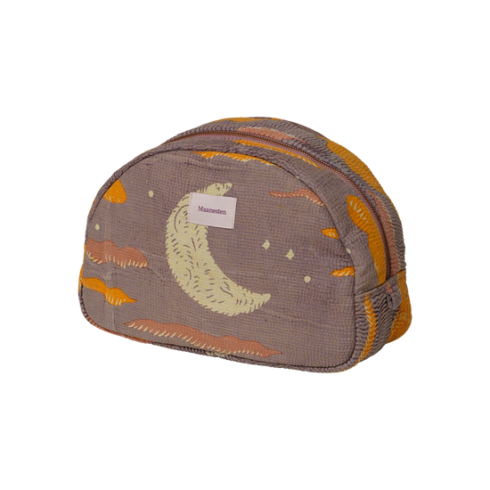 Makeup Bag Big Purple Moon Maanesten