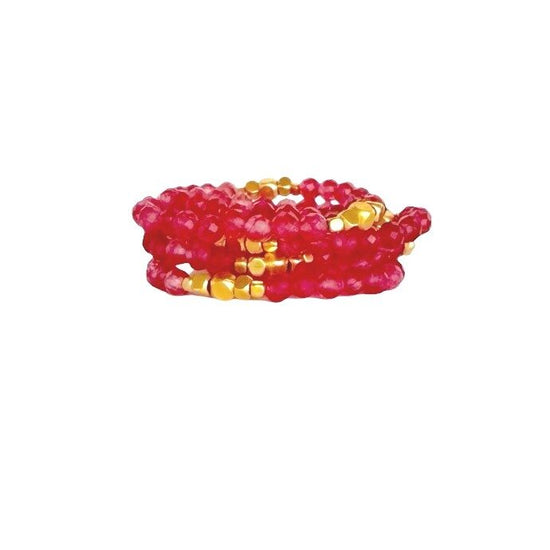 RU - Ring Lilou Kirsebærkvarts (34) Ibu Jewels