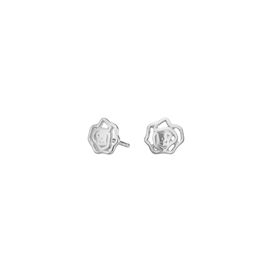 Rhd. sølv ørestikker 3 BLOSSOM52 Nordahl Jewellery