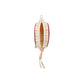 Rui Keychain Bag
 Summer Stripes Peach Maanesten