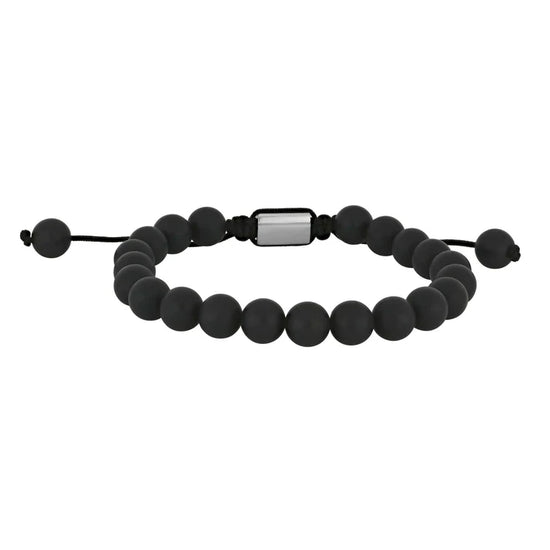 SON armbånd black agate 8mm