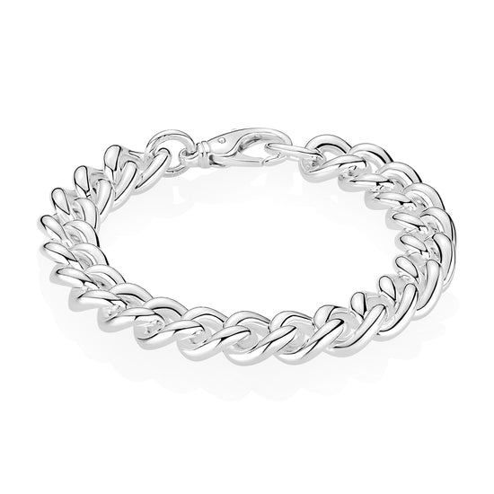 Panser Rund 3,05mm Sølv armbånd 18,5 cm