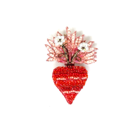 Hellig Blomst Broche Nål Trovelore