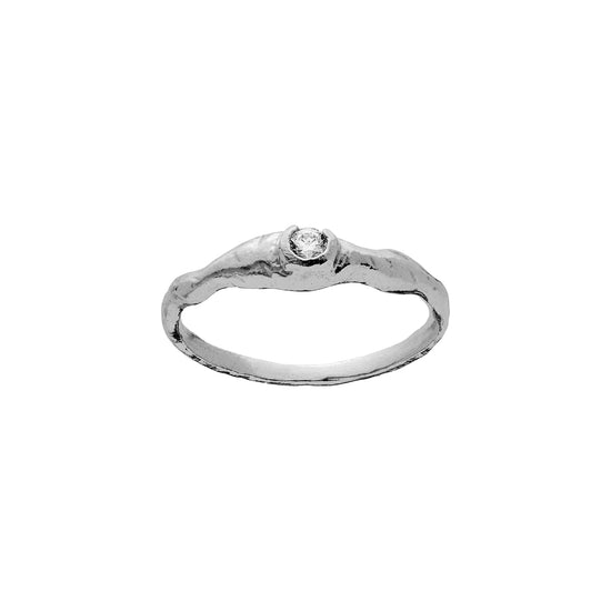 Sani sølv ring Maanesten