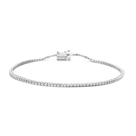 14K Snake Armbånd hvidguld 0,25 Kt. W-vs Spirit Icons