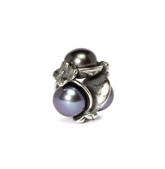 Trio sort kugle Trollbeads