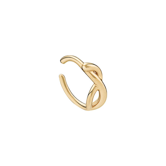 Twisted Deceiver Ear Cuff forgyldt Maria Black