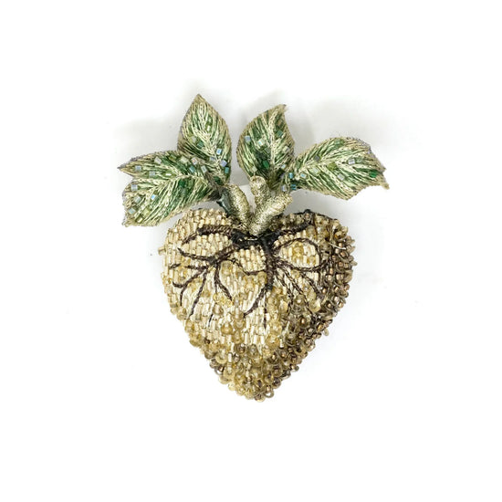Vine Heart Brooche Trovelore