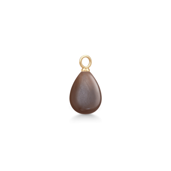14Kt. Elina Ear Pendant Chocolate Moonstone Julie Sandlau
