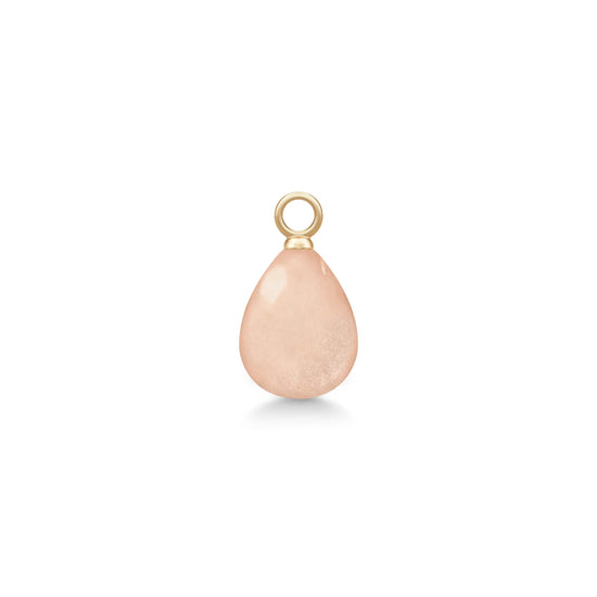 14Kt. Ear Pendant Elina Rosy Moonstone Julie Sandlau