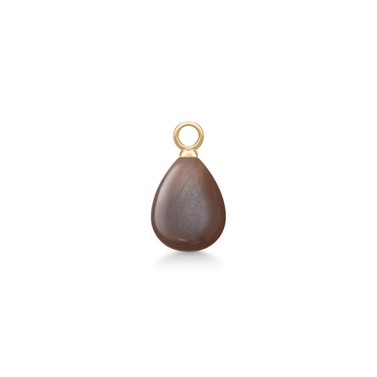 14Kt. Elina Ear Pendant Chocolate Moonstone Julie Sandlau
