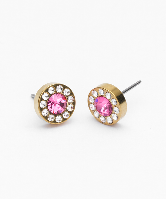 GT Brilliance Halo 8 mm, Crystal/Rose Blomdahl