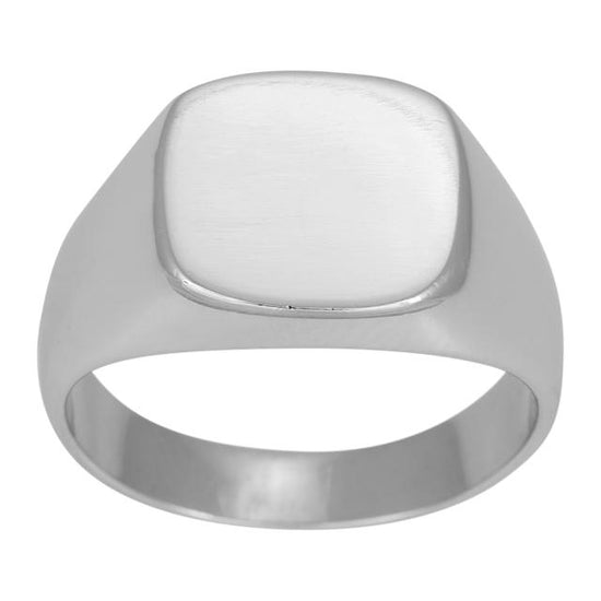 SON Rhd. silver ring polished