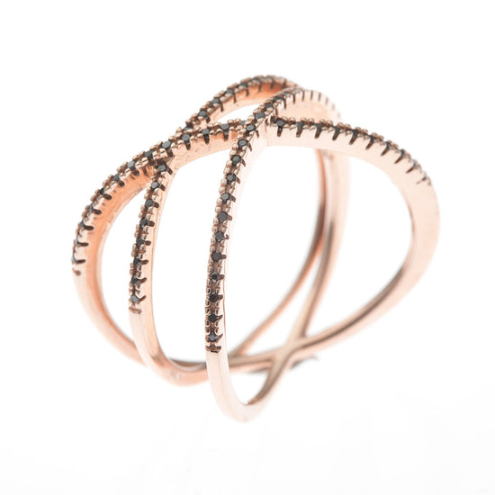 14 Karat Rosaguldring
