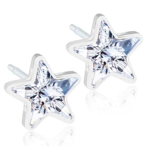 Blomdahl - Star Crystal 6mm Ørestikker