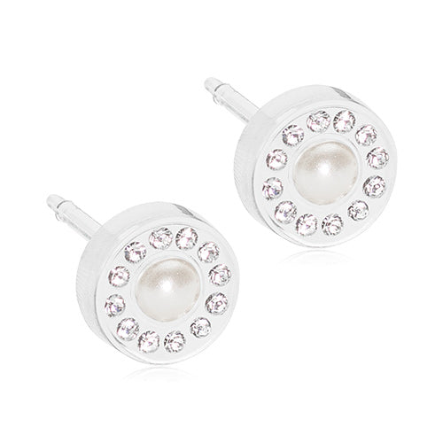 Blomdahl - MP Brillance Halo Pearl 6mm White 