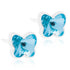 Blomdahl - Butterfly Aquamarine 5mm.