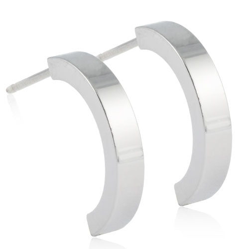 Blomdahl - Pendant Plain Curved 15mm.