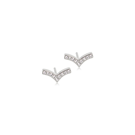 Blomdahl - NT Brillance Wing 8mm Crystal 