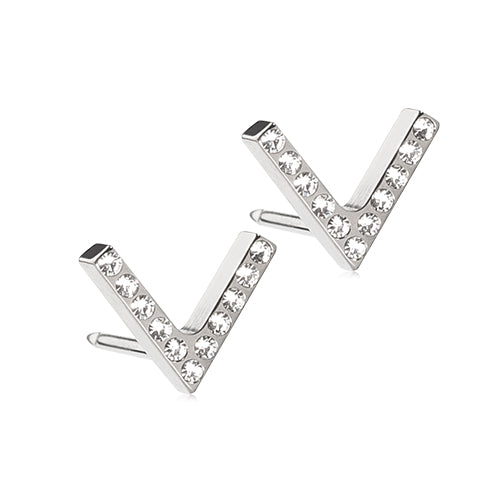 Blomdahl - NT Brillance V 8mm Crystal 