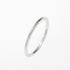 14K Hvidgulds Side ring st. 61