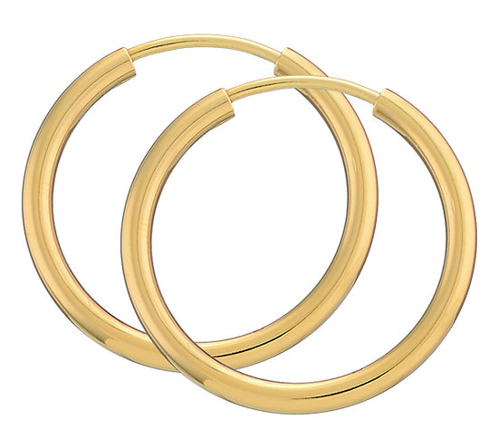 14K creol 2,0mm guld