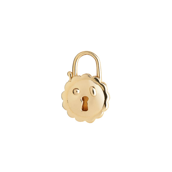 Maria Black - Hungover Lock Charm Forgyldt