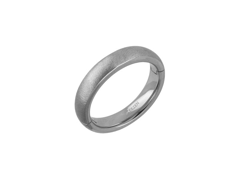 Zeezen - Titan Click Ring naturlig fint hamret
