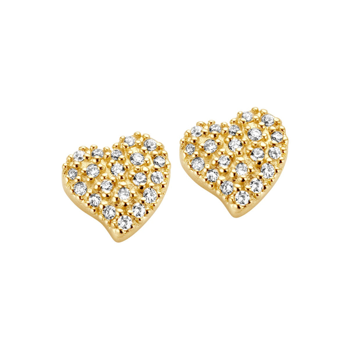 Spirit Icons - 14Kt Glowing Heart  0,132Ct.