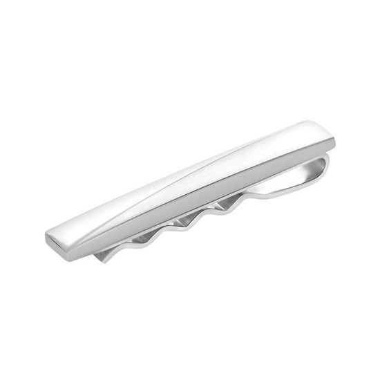 Rustfri Stål Slipseholder Mat/Blank 52 mm