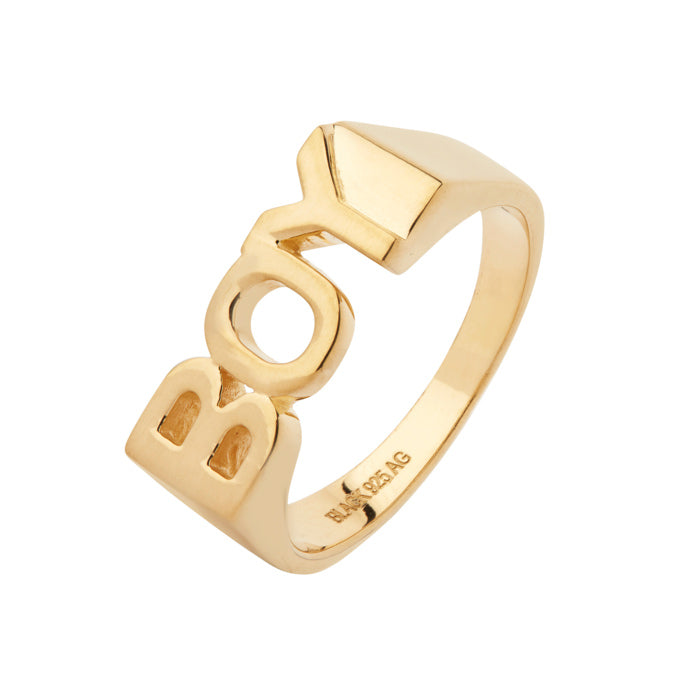 Maria Black - Boy Ring Forgyldt st. 56 
