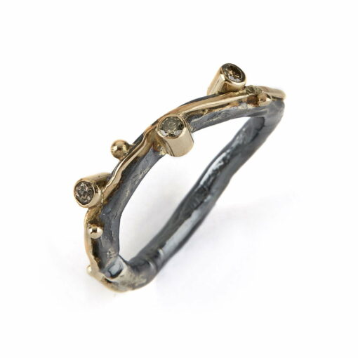 By Birdie - Zeus Triple Brill 0,15ct Ring st 54