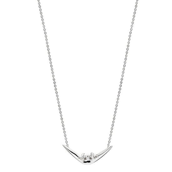 14 Karat Hvidgulds Collier