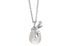 Rabinovich - ox Collier sølv hvid perle, zirkonia  