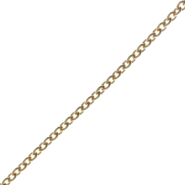 14k Anker rund 60 cm 0,40 Guld Halskæde