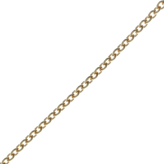 14K Anker rund 18,5 cm 0,50 rund Guld armbånd