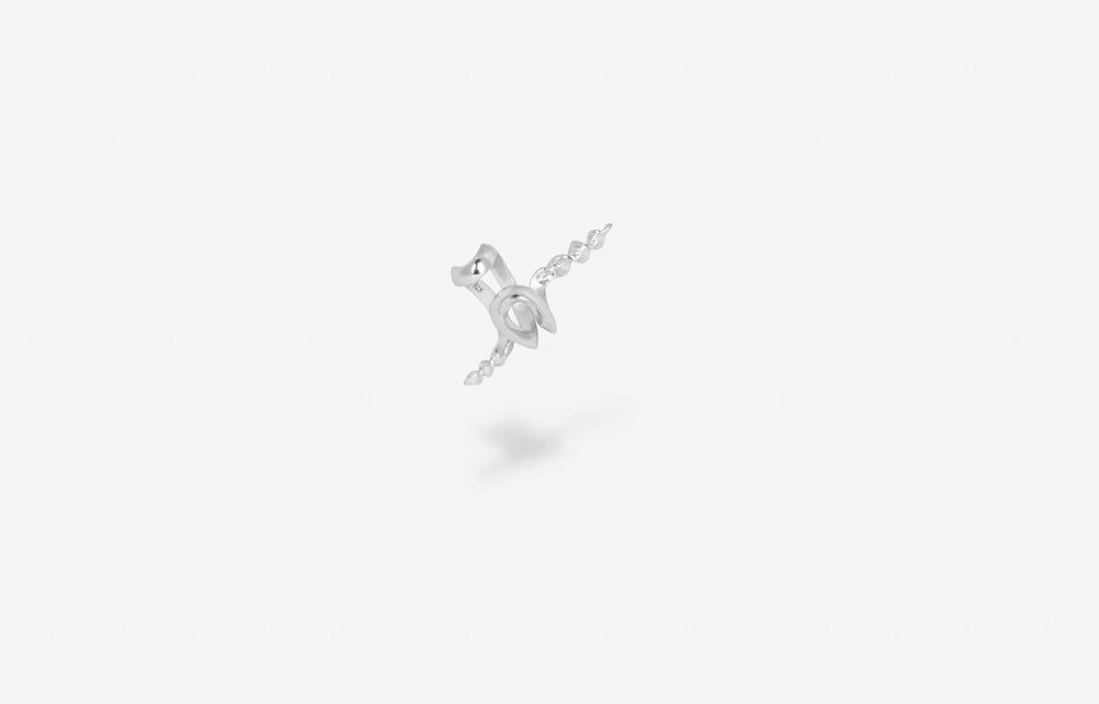 IX Studios - Conch Ear Cuff Sølv  