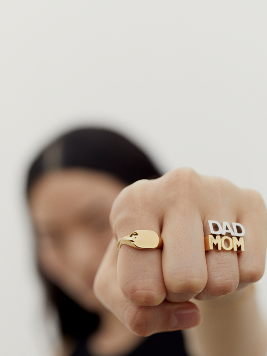 Edan Ring forgyldt Maria Black