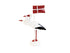 Stork med flag