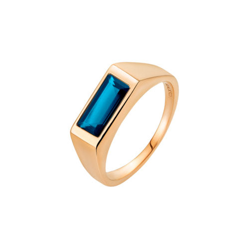 Harald Ring forgyldt Blue