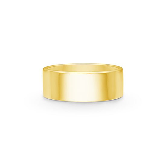 ID Fine - Chunky Ring St.56 Forgyldt