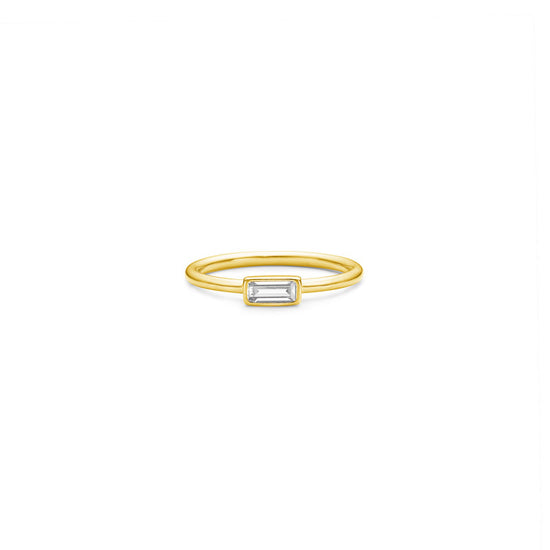 ID Fine - Baguette Ring 52 - Gold